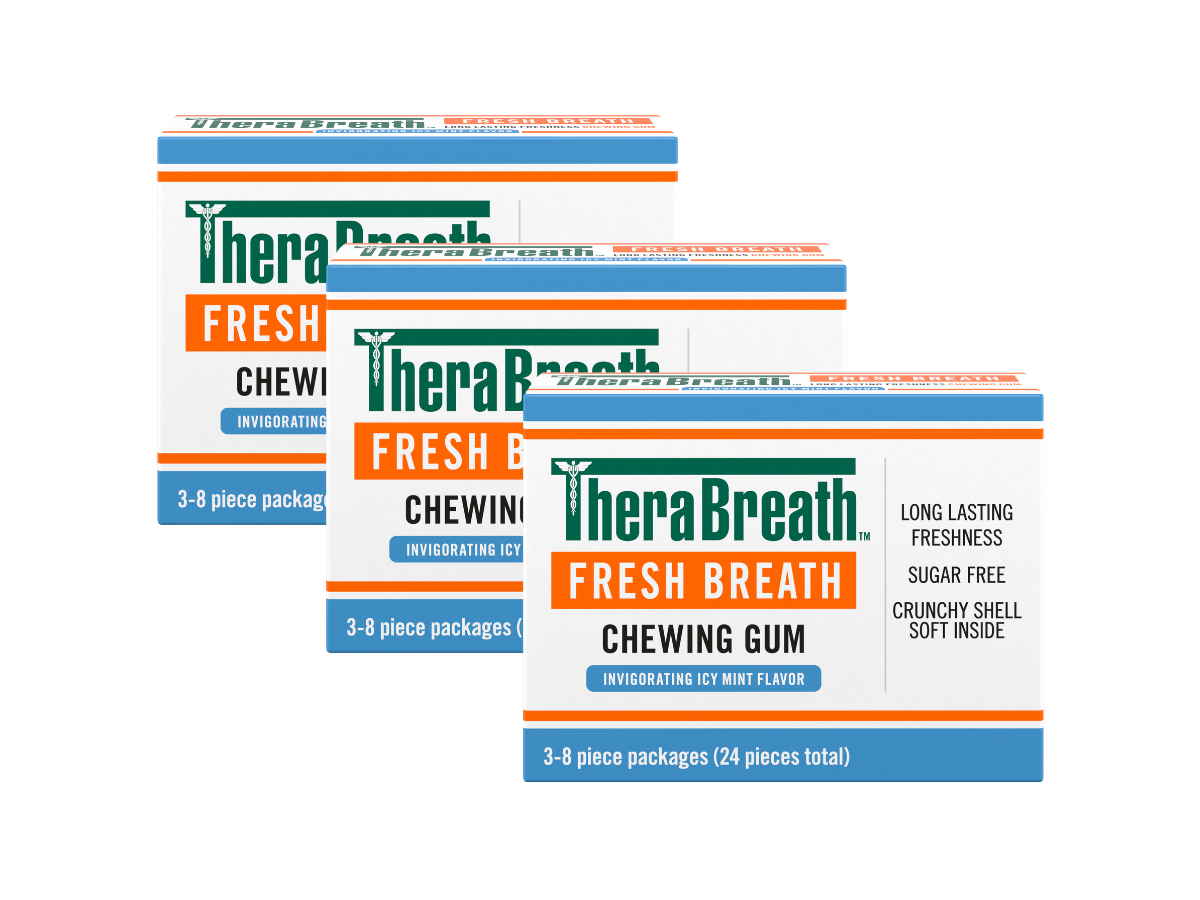 Chewing Gum. Invigorating Icy Mint Flavor