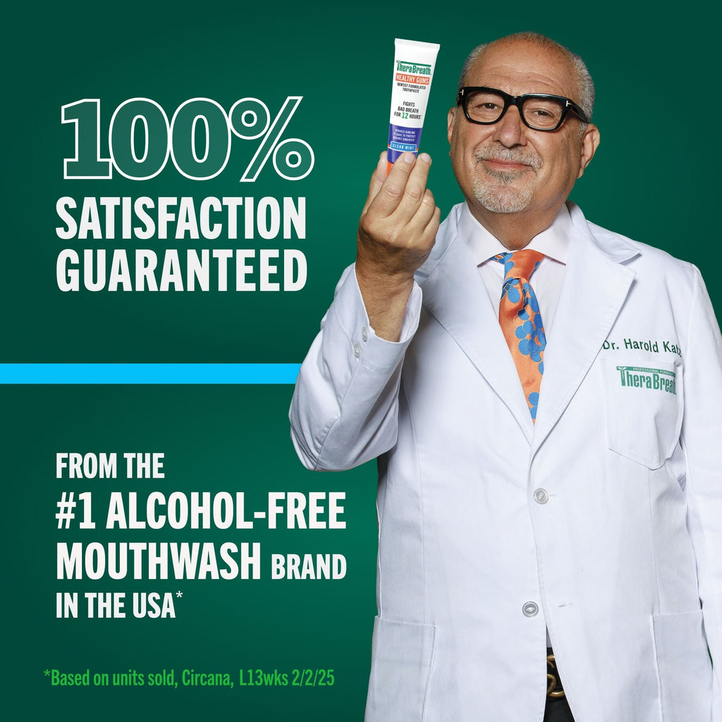 TheraBreath Sensitive Toothpaste. 24/7 Sensitivity Relief (1). With Fluoride for Anticavity Protection. Gentle Mint. 4 Oz