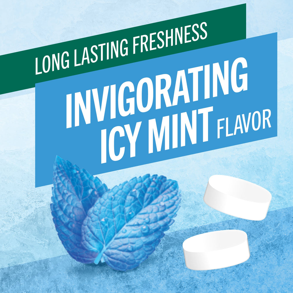 Chewing Gum. Invigorating Icy Mint Flavor