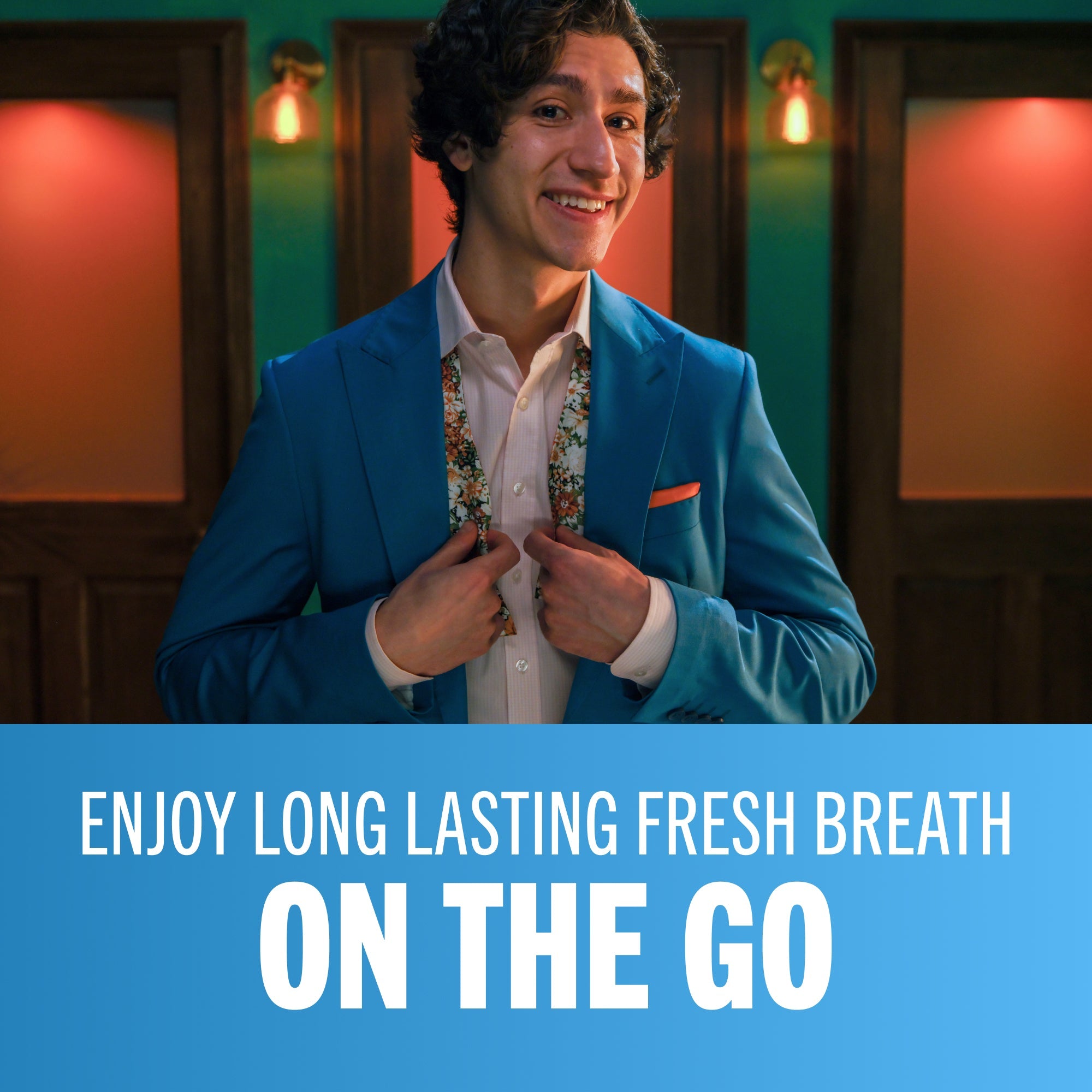 Chewing Gum. Invigorating Icy Mint Flavor