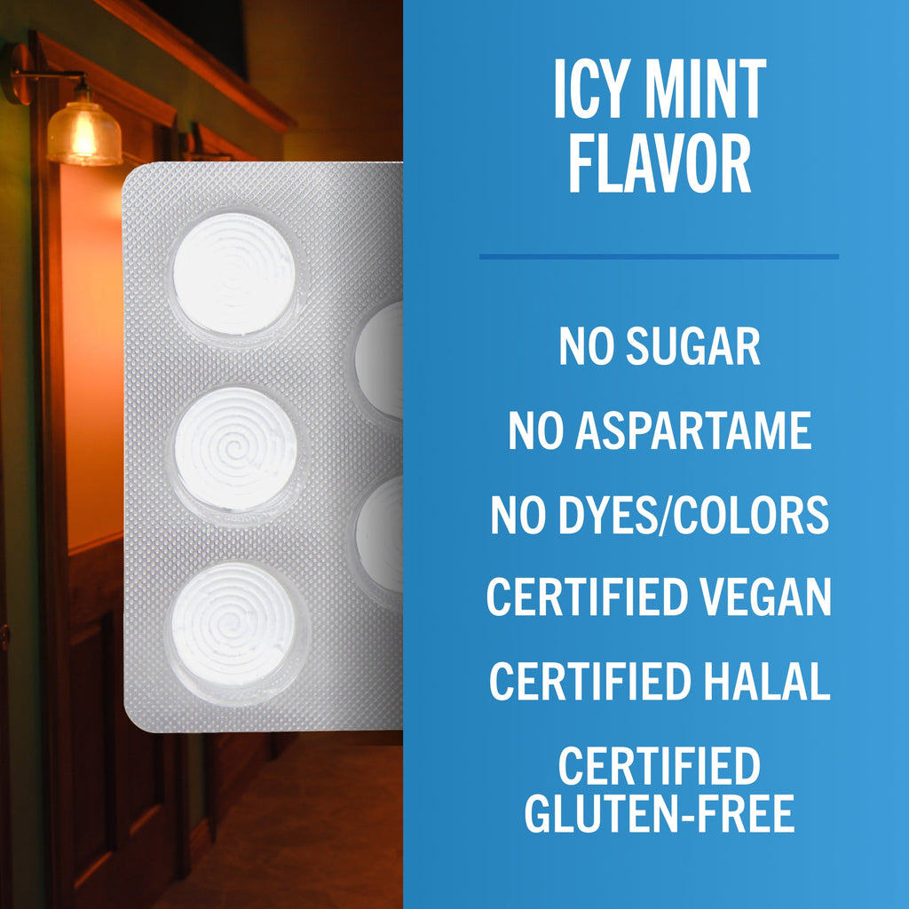 Chewing Gum. Invigorating Icy Mint Flavor
