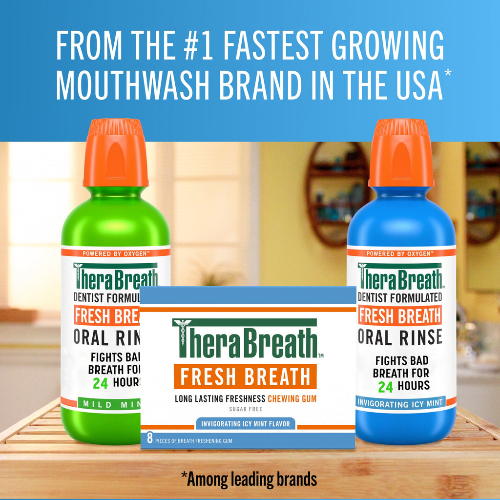 Chewing Gum. Invigorating Icy Mint Flavor