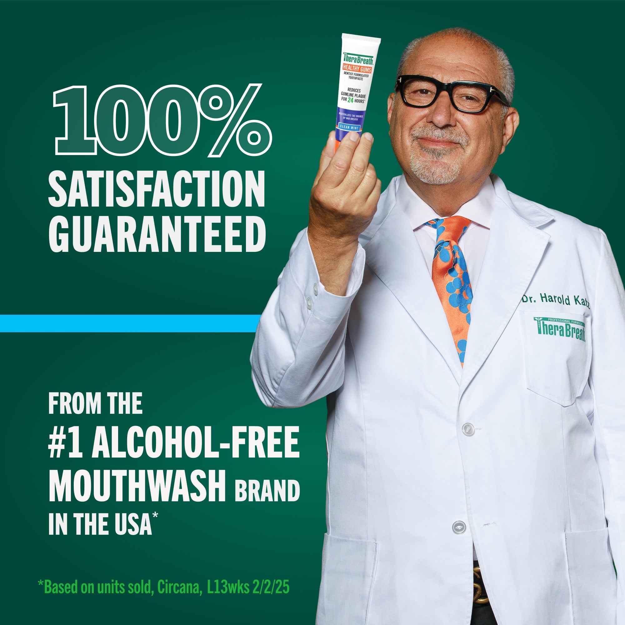 TheraBreath Whitening Toothpaste. Peroxide-Free & Anticavity. Dazzling Mint