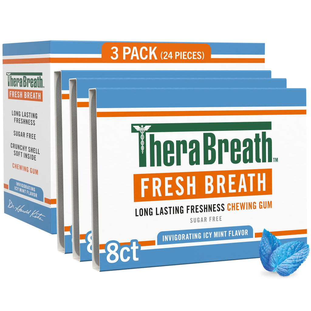 Chewing Gum. Invigorating Icy Mint Flavor